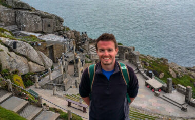 Scott from Absolute Escapes at the Minack Theatre