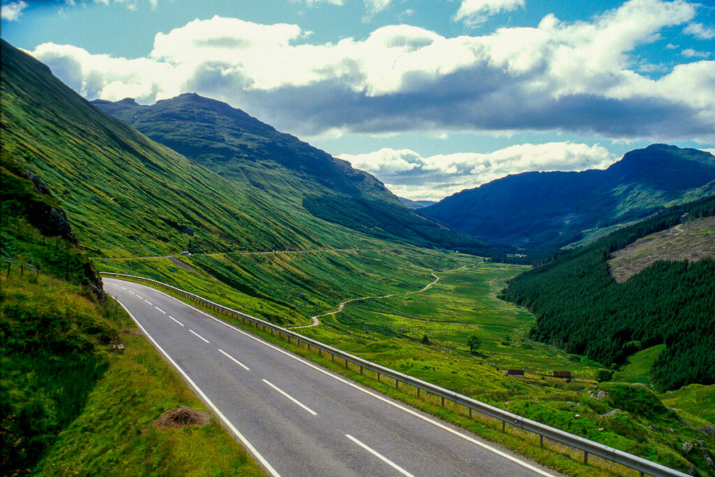 scotland roads travel