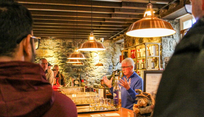 Whisky tasting at Ben Nevis Distillery in Fort William (credit - Melanie Grandidge)