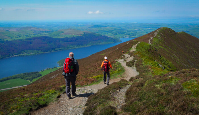 Absolute Escapes clients on the Cumbria Way