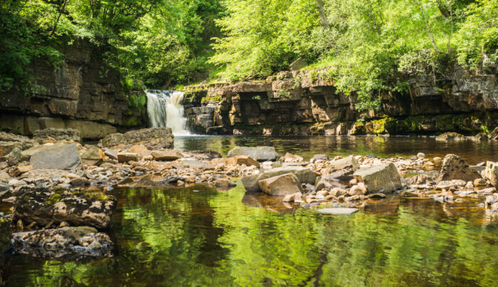 Kisdon Force waterfall near Keld