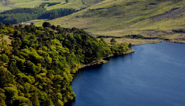 Beautiful Lough Dan in the Wicklow Mountains