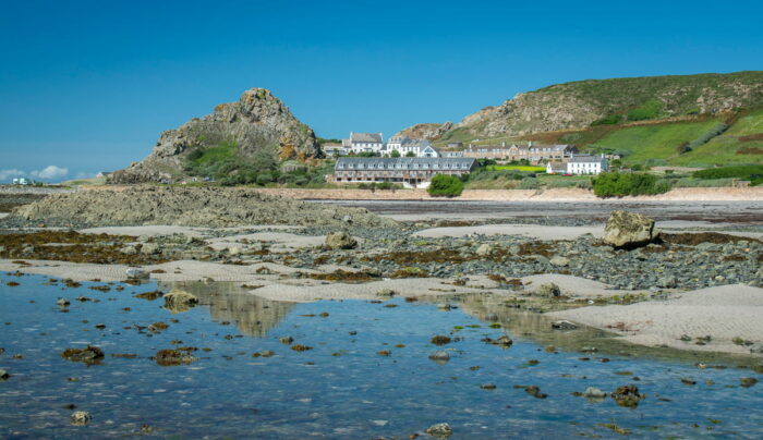 St Ouen's Bay looking towards L'Etacq