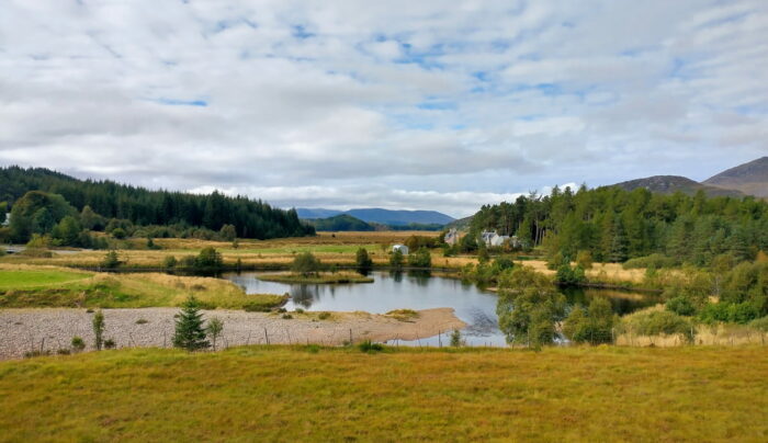 Scenery on the trail from Inverlair to Feagour (credit - James Fathers)