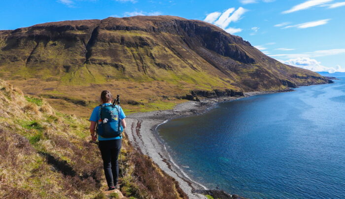 Walking from Sligachan to Elgol (credit - Zoe Kirkbride)