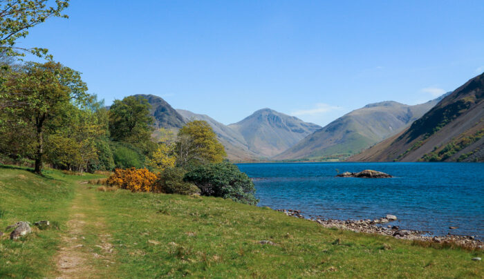 The path between Nether Wasdale and Buttermere