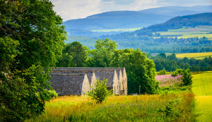 Cardhu Distillery in Speyside near the Moray Way