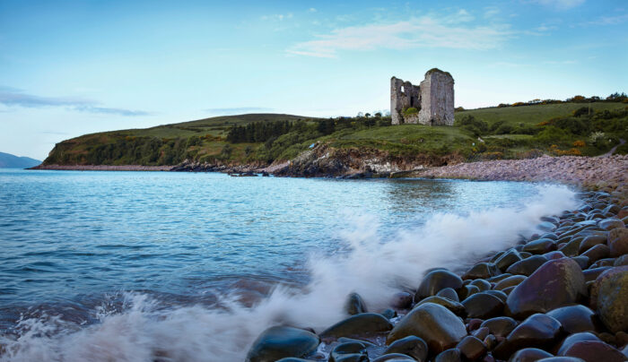 Minard Castle on the Dingle Way