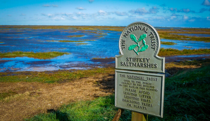 Stiffkey Saltmarshes on the Norfolk Coast Path