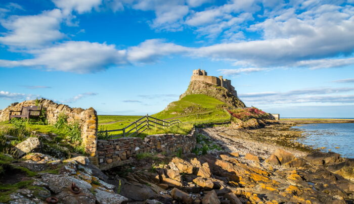 Lindisfarne Castle (credit - Michael Conrad)