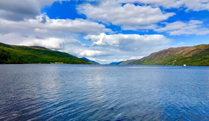 Views over Loch Ness from Dores Beach