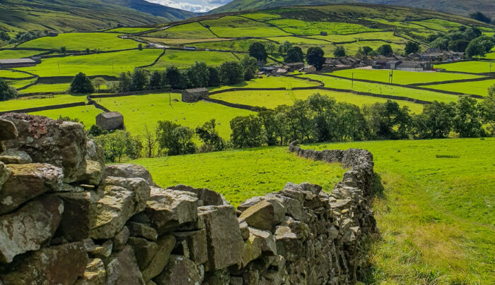 Rolling hills over Thwaite