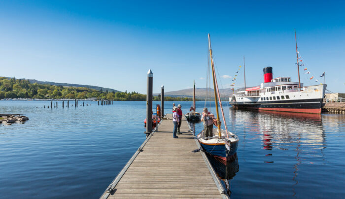 Maid of the Loch by Loch Lomond