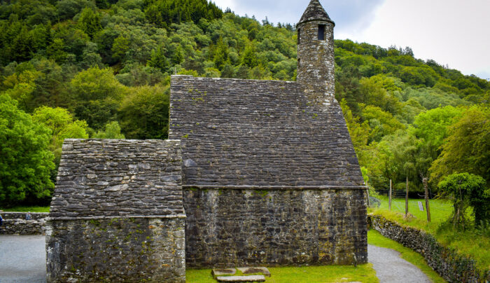 Glendalough monastic settlement founded in the 6th century by St Kevin