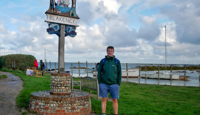 Scott from Absolute Escapes at Blakeney Harbour on the Norfolk Coast Path