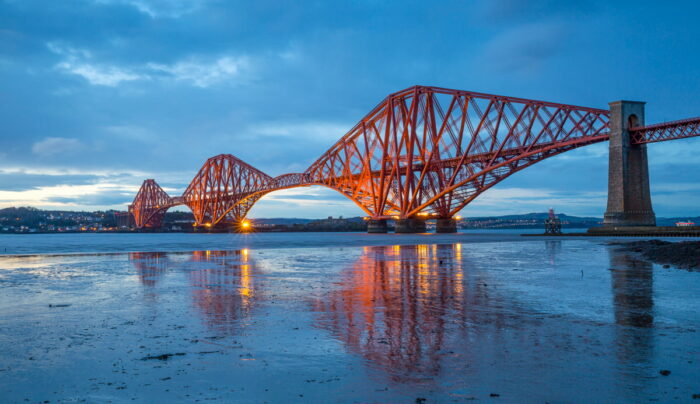 The Forth Rail Bridge from South Queensferry