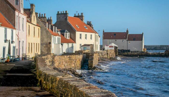 High tide in Pittenweem (Credit - Scott Smyth)