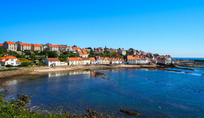 Overlooking the colourful villlage of Pittenweem (Credit - Gunter Gorbach)