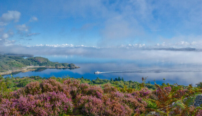 Gorgeous scenery on the Kintyre Way