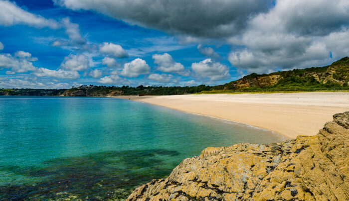 Stunning beach scenery on the South West Coast Path