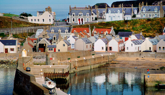 The fishing village of Findochty