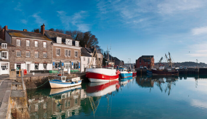 Peaceful Padstow harbour