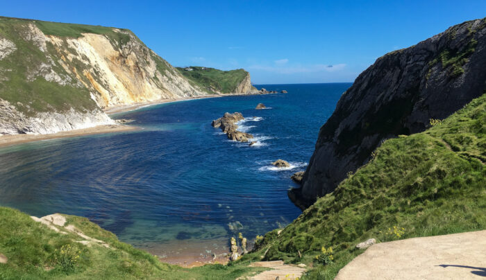 Coastal views along the path