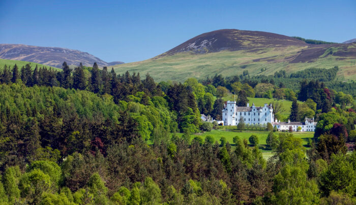 Blair Castle in Perthshire