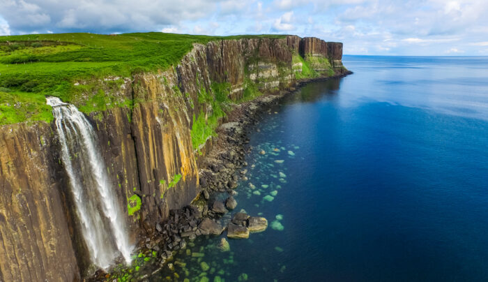 Mealt Falls and Kilt Rock, Isle of Skye