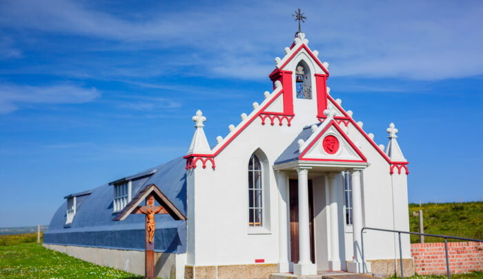 Helen Hume, Italian Chapel (credit - Fionn McArthur, Visit Scotland)