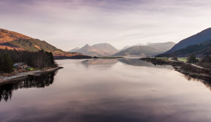 Loch Leven near Glencoe