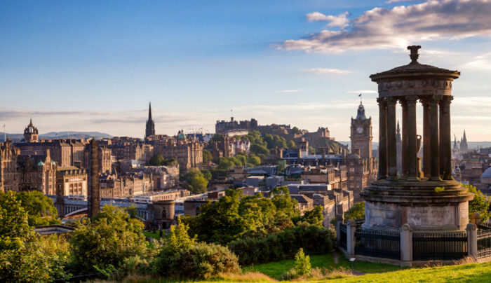 Edinburgh viewed from Calton Hill