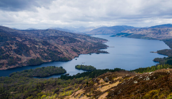 Loch Katrine from Ben A'an