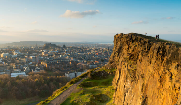 Arthur's Seat and Salisbury Crags