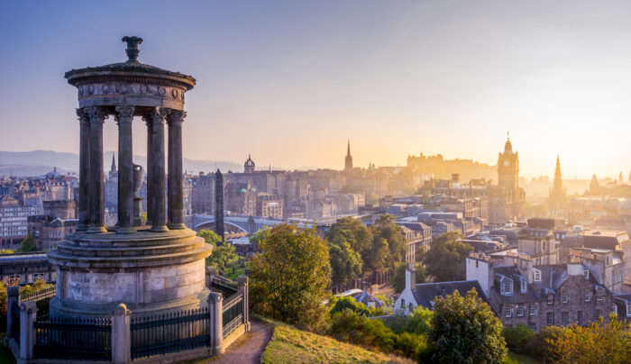 View of Edinburgh from Calton Hill