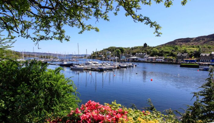 Boats in Tarbert Harbour, Loch Fyne