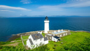 Lighthouse on Davaar Island, Kintyre