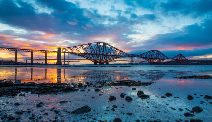 The Forth Bridge from South Queensferry