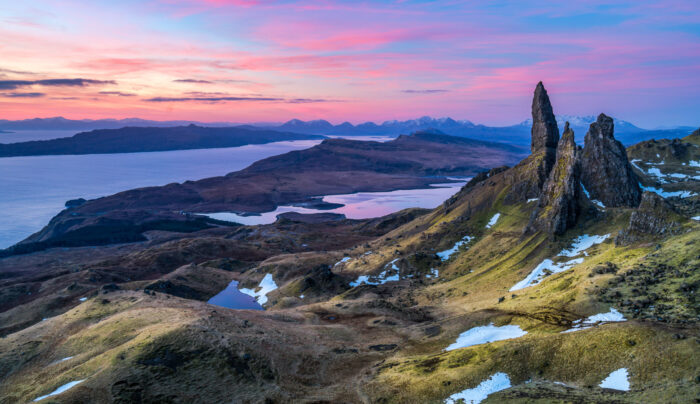 The Old Man of Storr on the Isle of Skye