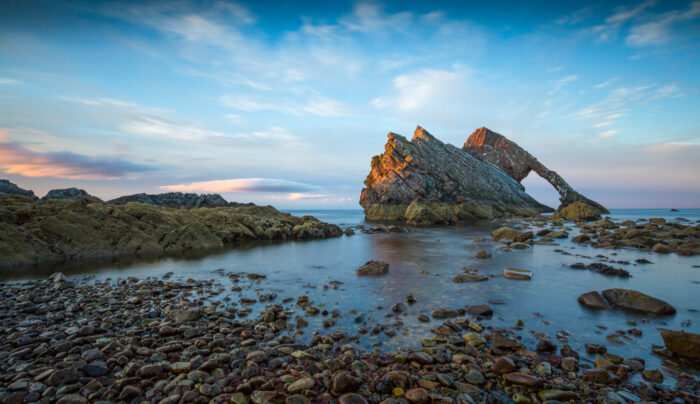 Bow Fiddle Rock, Moray Coast