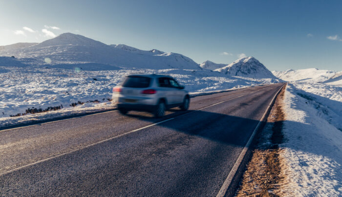 The road to Glencoe