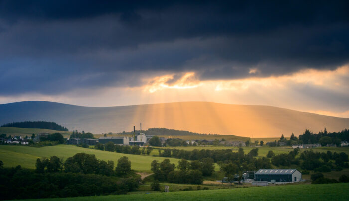 Glenlivet distillery near Ballindalloch in Moray