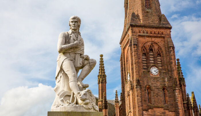 Robert Burns statue