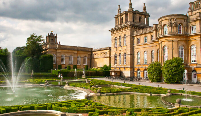 Blenheim Palace in Oxfordshire