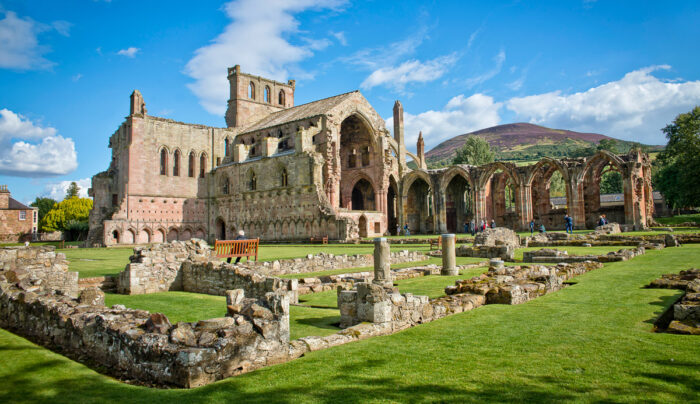 Melrose Abbey, Scottish Borders