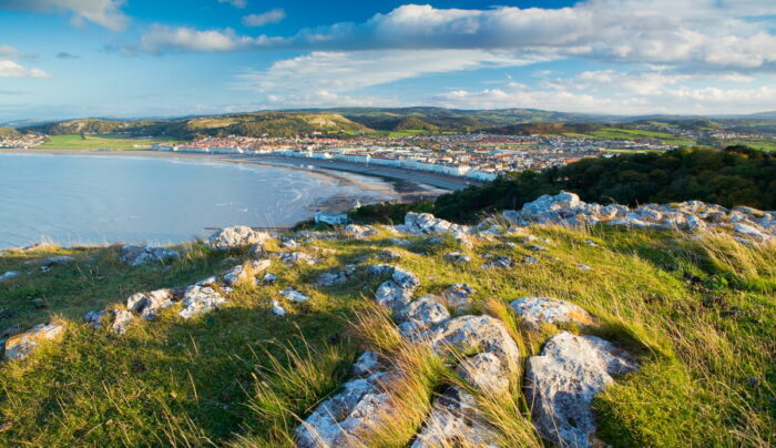 Llandudno from Great Orme (credit - Lee Beel Photography)