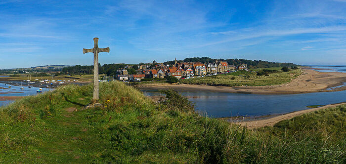 Alnmouth Bay from Church Hill