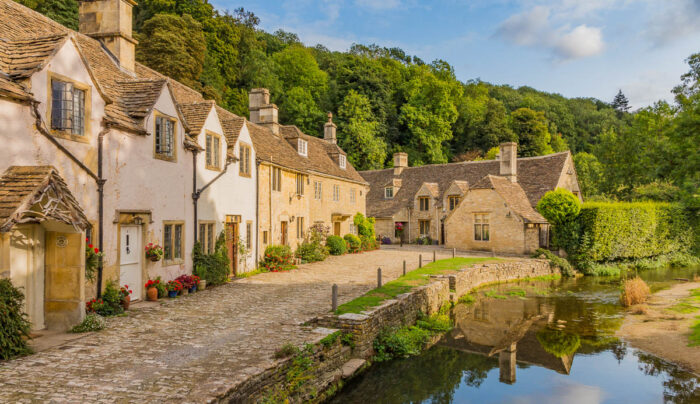 Castle Combe in the Cotswolds