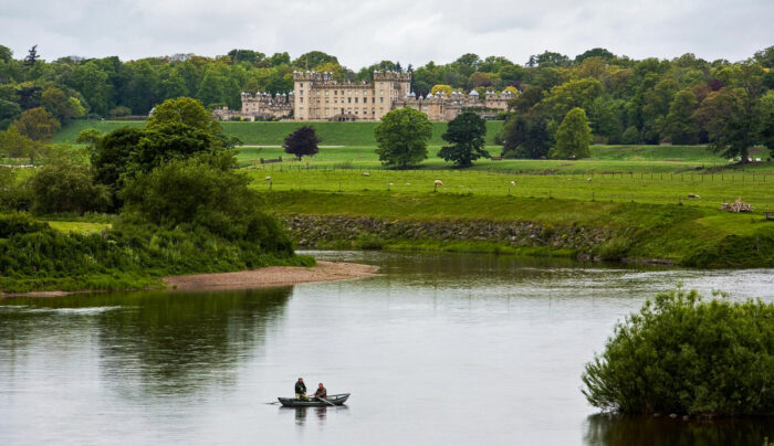 Floors Castle & River Tweed, Scotland