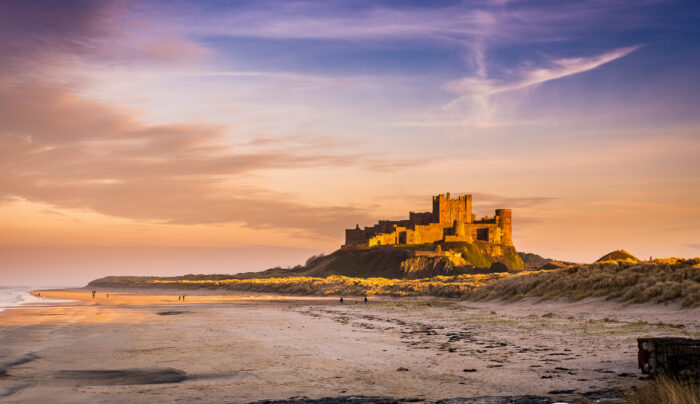 Bamburgh Castle, Northumberland coast